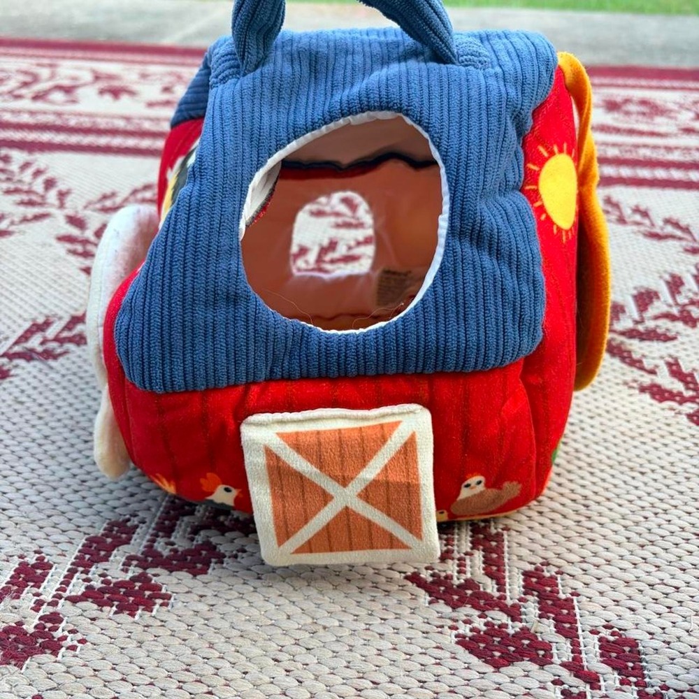 Baby Toys 6-12 Months Surprise Barn Stuffed Farm Animals Montessori Learning Toy